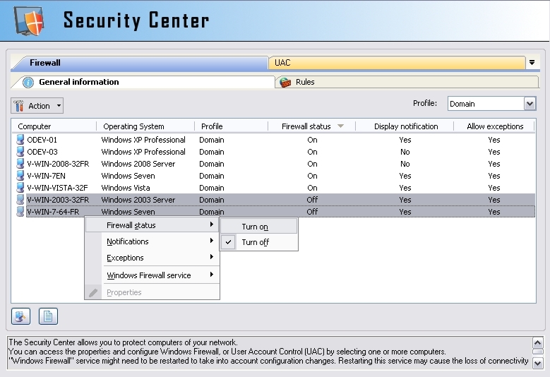 windows firewall tool