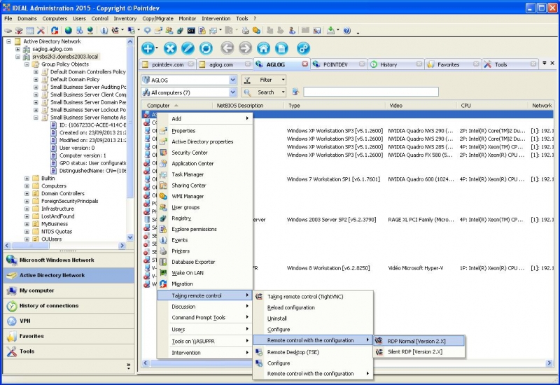 Remote Control can be done with a Specific Configuration