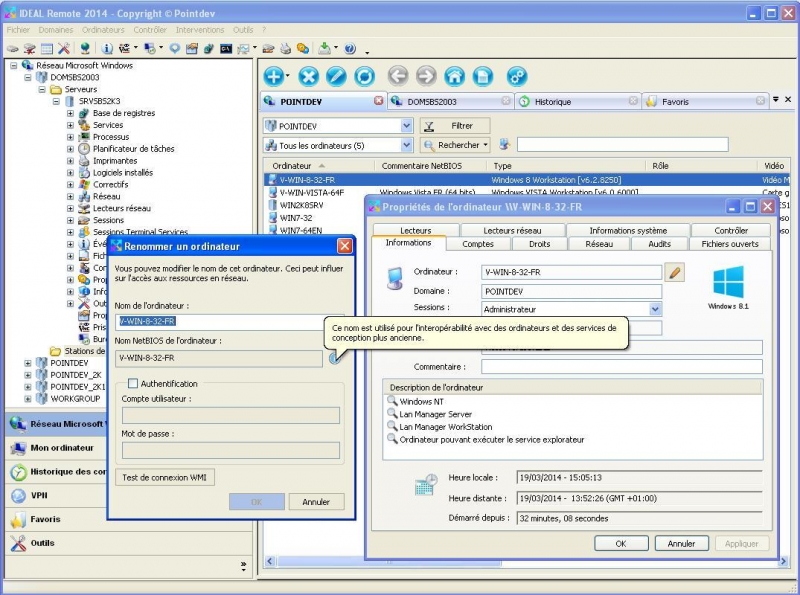 Administrez vos postes clients à distance